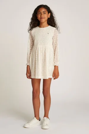 Tommy Hilfiger Floral Lace Dress10 Jaar (140cm)
