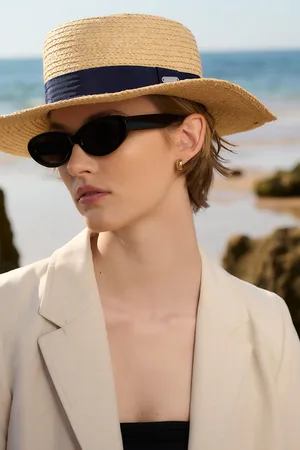 Barbour Lily Straw Summer 100% Cotton HatS