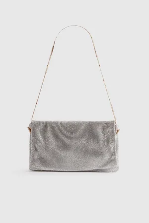 Reiss Soho schoudertas met ketting en versieringEén