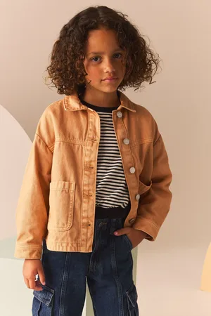 Next 100% Cotton Denim Shacket (3-16yrs)3 Jaar (98cm)