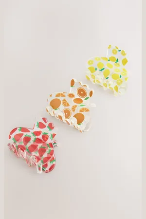 Next Fruit Hair Clips 3 Packeen
