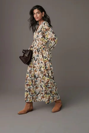 Next V-Neck Belted Jersey Midi Shirt Dress44