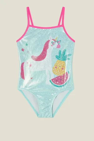 Accessorize Girls Unicorn Swimsuit110116cm