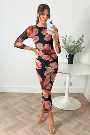 Style Cheat Maeve Print Mesh Dress42