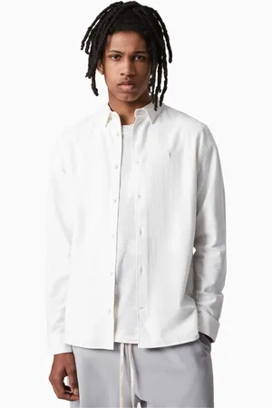 AllSaints AllSaints Lovell Long Sleeve 100% Cotton ShirtXL