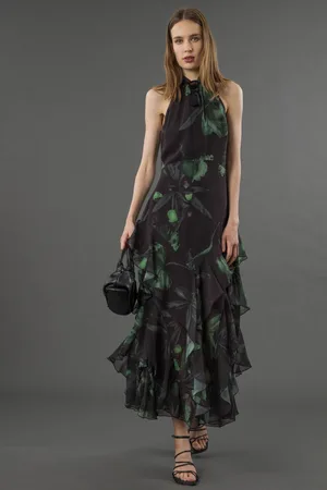 Religion Taylor Maxi Dress With Full Frill Skirt38