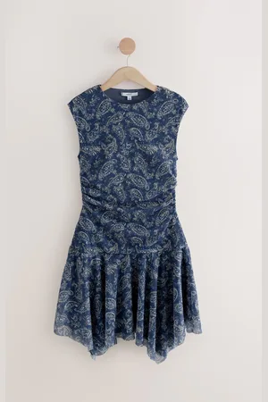 Next Mesh Asymetric Short Sleeve Mini Dress42