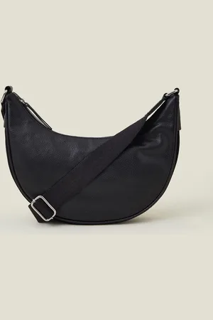 Accessorize Leather Sling Crossbody BagEén