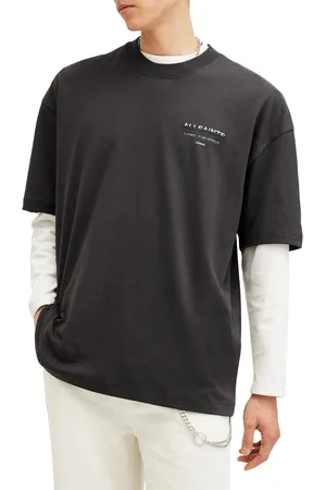 AllSaints AllSaints Redact Shortsleeve Crew Neck T-ShirtL