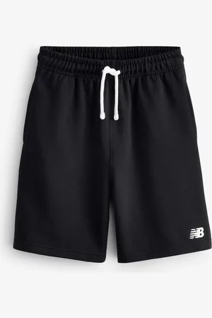 New Balance Boys Small 100% Cotton French Terry Logo Shorts8