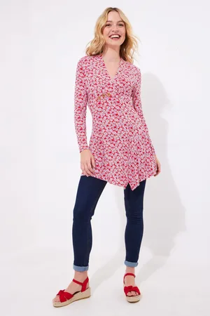 Joe Browns Asymmetric Floral Print Jersey Tunic44