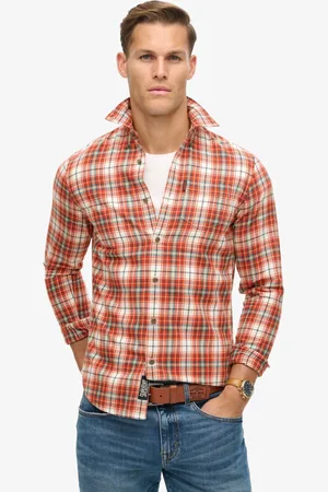 Superdry Vintage ruit 100% katoenen overhemdXL