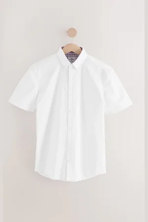 Next Oxford overhemd met stretch en korte mouwenX-large