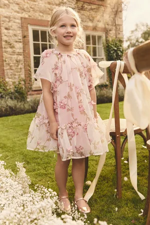Next 3D Floral Organza Party Dress (3-16yrs)110116cm