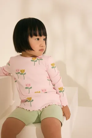 Next Rib Long Sleeve T-Shirt (3mths-7yrs)9298cm
