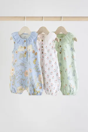 Next 100% katoenen Baby rompertjes met print set van 26874cm