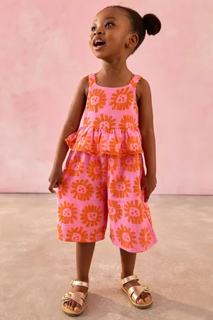 Next 100% Cotton Printed Playsuit (3mths-7yrs)8692cm