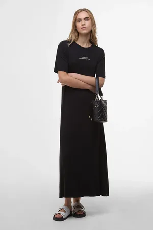 Barbour Estella Maxi Black Dress42