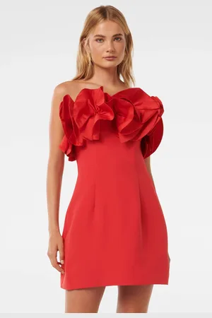 Forever New Tasha Rosette Mini Dress42