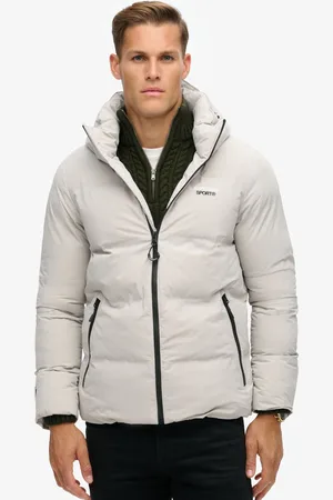 Superdry Hooded Water-Repellent Boxy Puffer JacketXXL