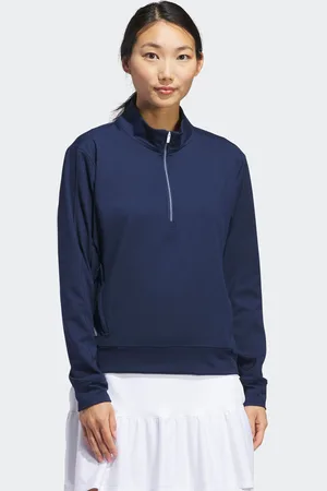 adidas Navy Ultimate365 Half Zip Layering TopL
