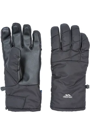 Trespass Unisex Kulfon Adult Black GlovesXS