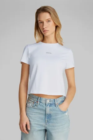 Calvin Klein Placed Baby 100% Cotton T-Shirtsmall