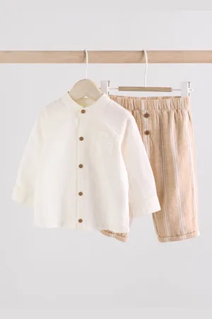 Next Baby Shirt and Trousers Set (0mths-2yrs)5662cm