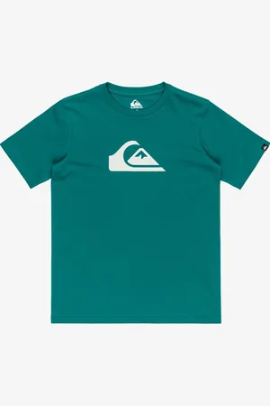 Quiksilver Youth Short Sleeve Surf Logo 100% Cotton T-Shirt166168cm