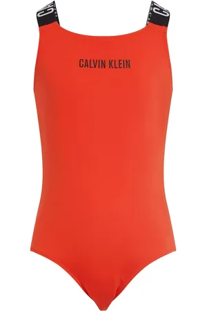 Calvin Klein Scoop Back One Piece Swimsuit146152cm