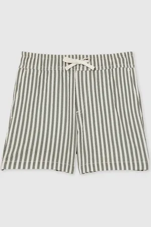Reiss Bay Seersucker Striped Swim Shorts158164cm