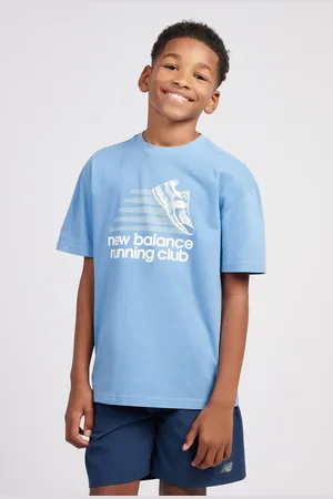 New Balance Kids Running Club 100% Cotton T-Shirt166168cm