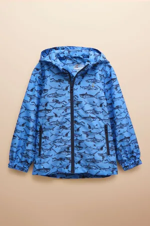 Joules Rainwell waterdichte opvouwbare regenjas met capuchon98104cm