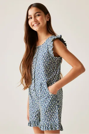 Regatta Girls Orla Kiely 100% Cotton Playsuit134140cm