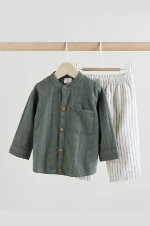 Next Baby Shirt and Trousers Set (0mths-3yrs)6268cm