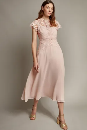 Monsoon Monica midi-jurk van kant46