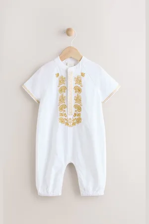 Next Baby Occasion 100% Cotton Romper (0mths-2yrs)6874cm