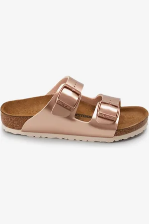 Birkenstock Kids Arizona Birko Flor koperen sandalenEU 28 (UK 10)