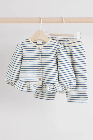 Next Frill Hem Baby Sweat Jumper & Trousers Set9