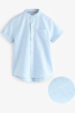 Ted Baker 100% Cotton Grandad Collar Shirt158164cm