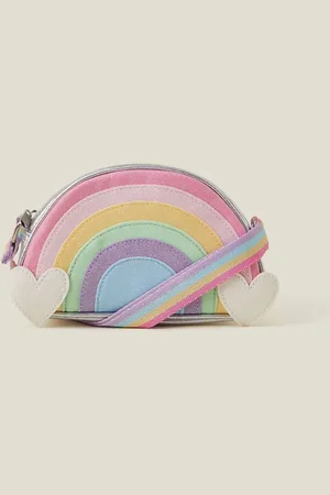Accessorize Girls Rainbow Cross-Body BagEén