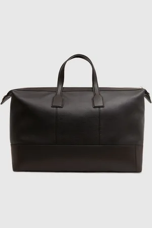 Reiss Carter weekendtas van leerEén