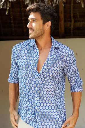 ASPIGA Mens100% Cotton Shirt2X-Large