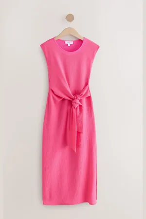 Next Textured Tie Waist T Dress44