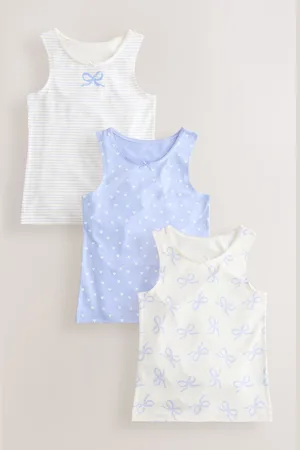 Next Set van 3 hemdjes met print (1,5-16 jr)146152cm