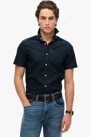 Superdry Oxford Short Sleeve 100% Cotton Shirt2X-Large