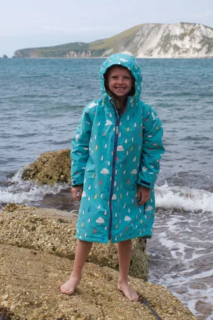 Muddy Puddles Waterproof Changing Robe Cover-Up116122cm
