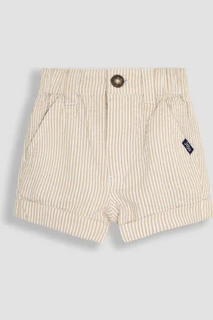 JoJo Maman Bébé Seersucker Stripe 100% Cotton Shorts98104cm