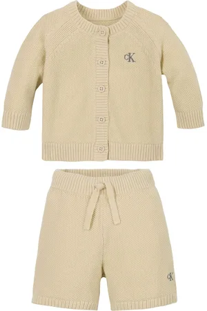 Calvin Klein Baby Gift Pack Cardigan & Shorts Set5662cm