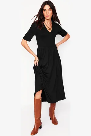 Boden Bethany Smocked Jersey Dress40